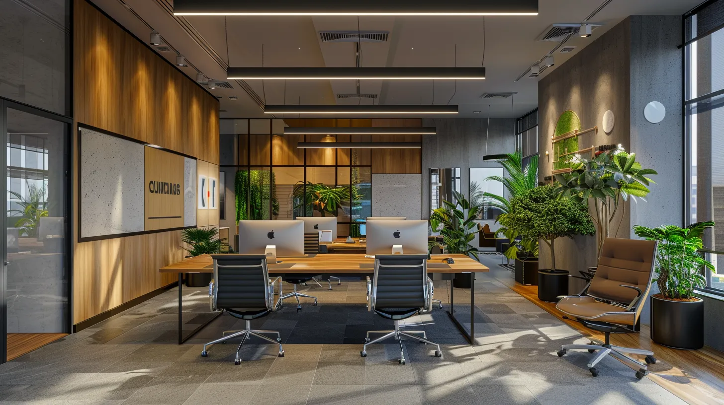 مكتب تجاري - تصميم عصري